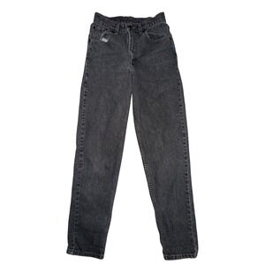 Vintage Levis 550 Jeans 28x32‎ Black High Rise Straight Leg Early 00's